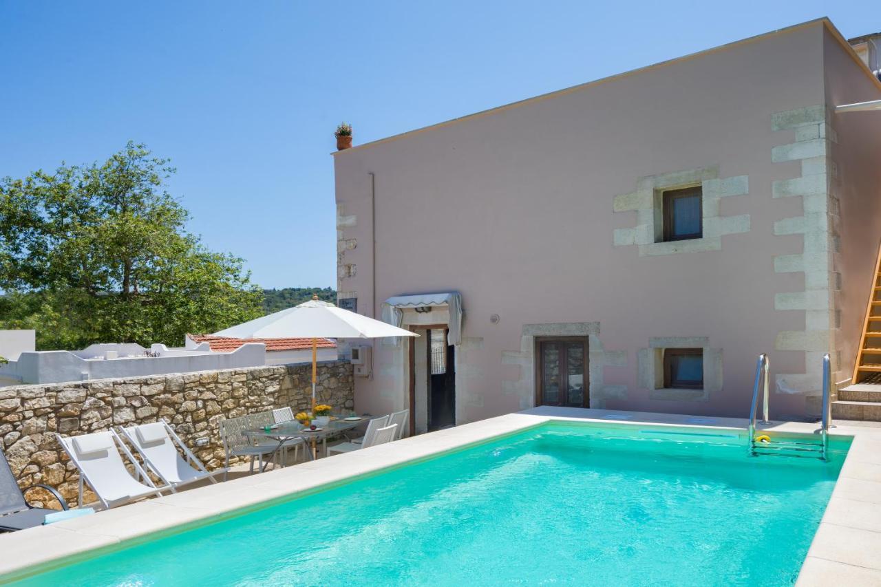 Olga'S Filoxenia - Villa Aladanos-Private Pool And Heated Jacuzzi Makhairoí Exterior foto